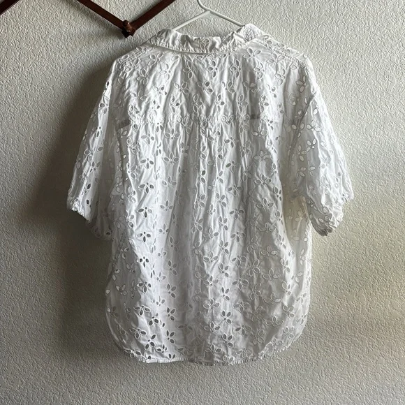 J. Crew Eyelet Button Down - Picture 5 of 5